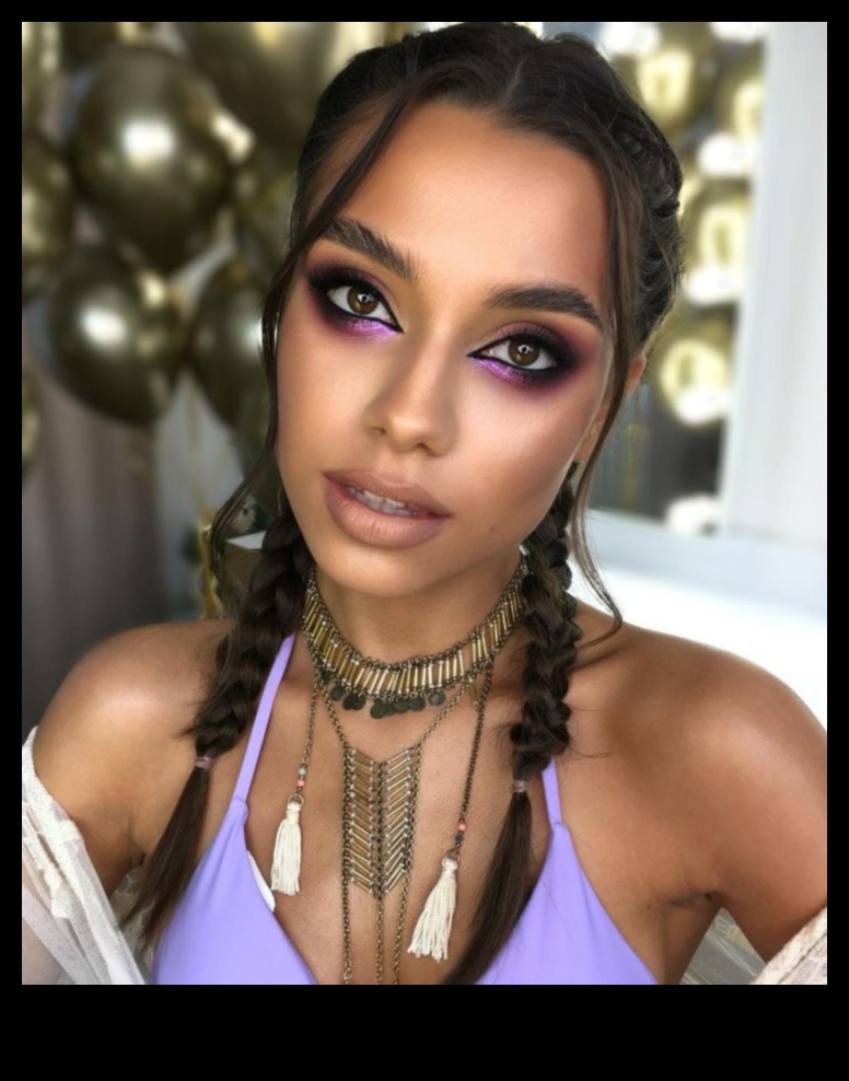 Το Glam Meets Boho Μια μοντέρνα άποψη για το Glam Makeup εμπνευσμένο από τη Μποέμ 3 Το Glam Meets Boho: Αβίαστη κομψότητα στο γλαμικό μακιγιάζ εμπνευσμένο από την Μποέμ