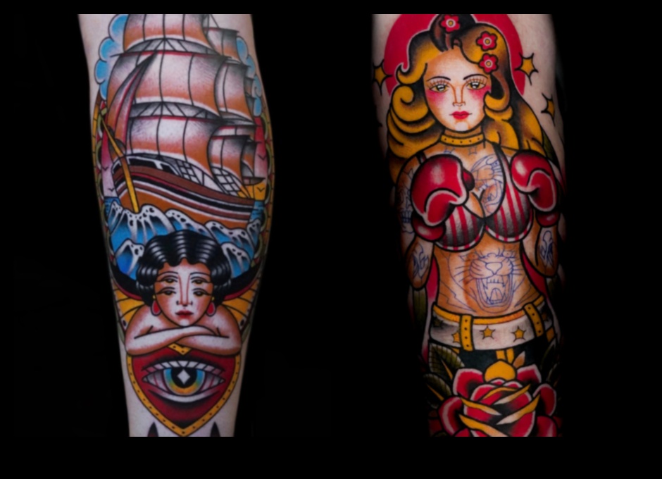 Αληθινός στην παράδοση Η διαχρονική έκκληση των παραδοσιακών τατουάζ 3 True to Tradition: Enduring Elegance in Tattoo Art