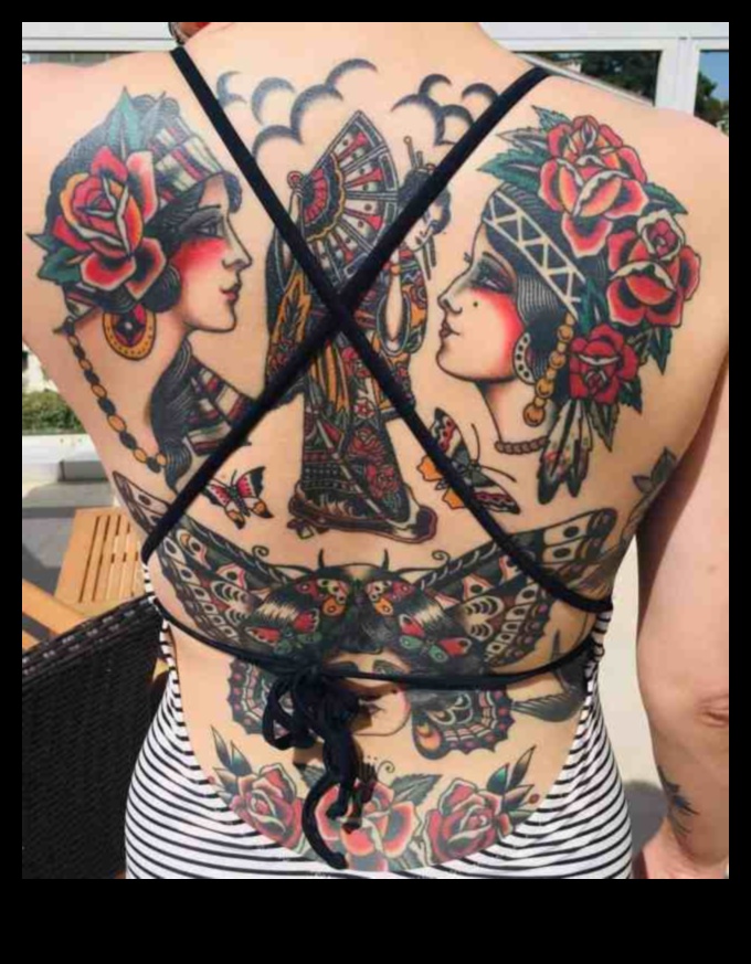 Αληθινός στην παράδοση Η διαχρονική έκκληση των παραδοσιακών τατουάζ 4 True to Tradition: Enduring Elegance in Tattoo Art