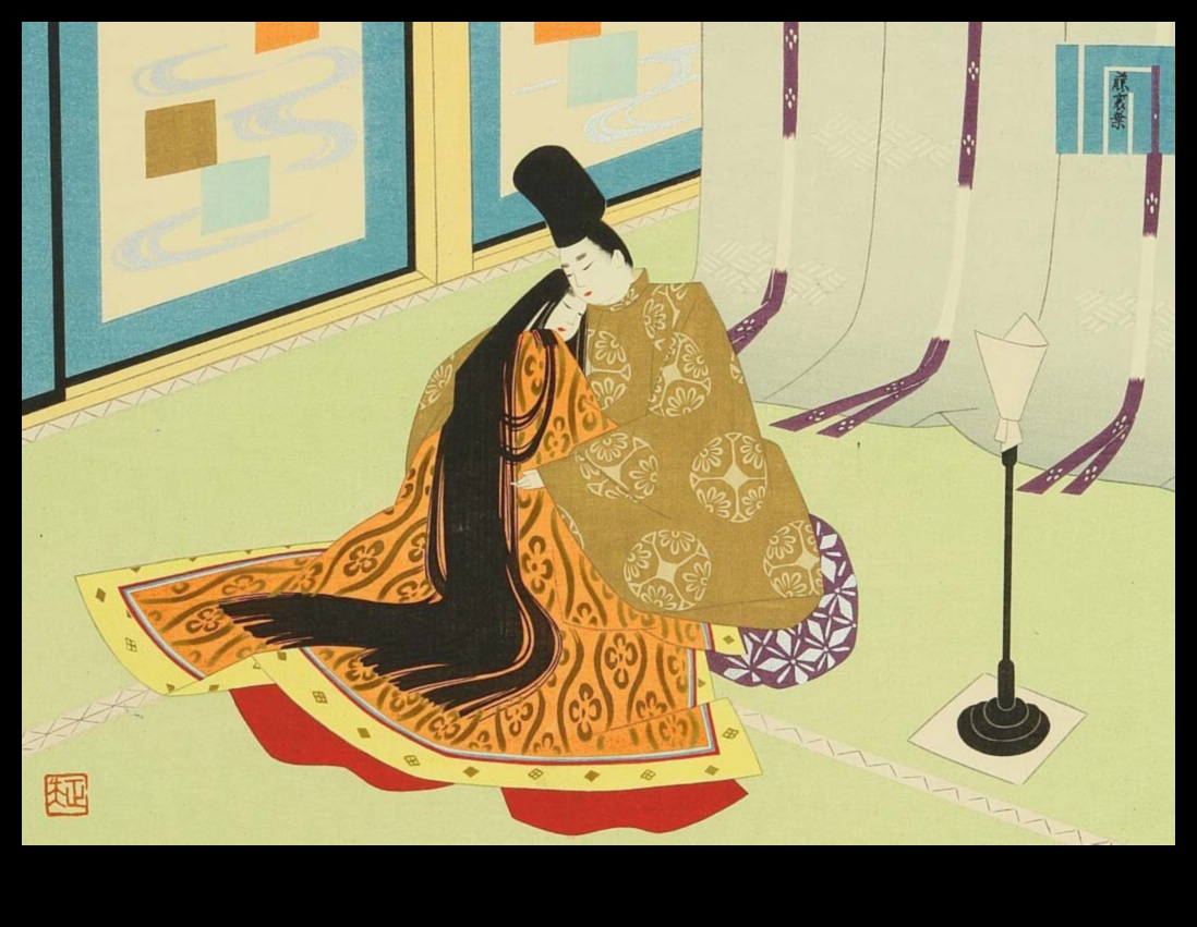 Emperor's Elegance: Ανακαλύψτε την Regal Beauty με ιαπωνική μελάνη