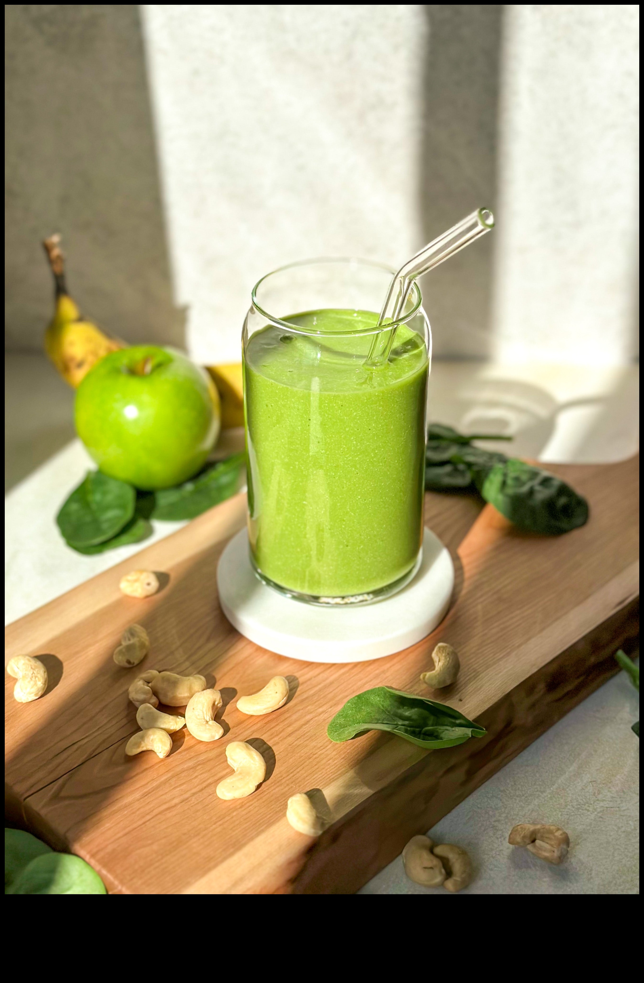 Go Green on the Go: Γρήγορες και φορητές συνταγές πράσινου Smoothie