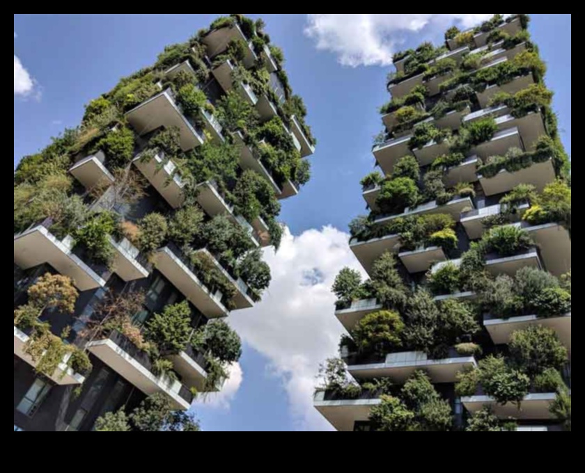 Sculpting the Sky with Vertical Gardens Μια μοντέρνα άποψη για το πράσινο 1 Sculpting the Sky: The Beauty of Vertical Gardening